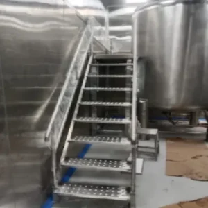 Stainless Steel Railing with Staircase – Durable & Hygienic