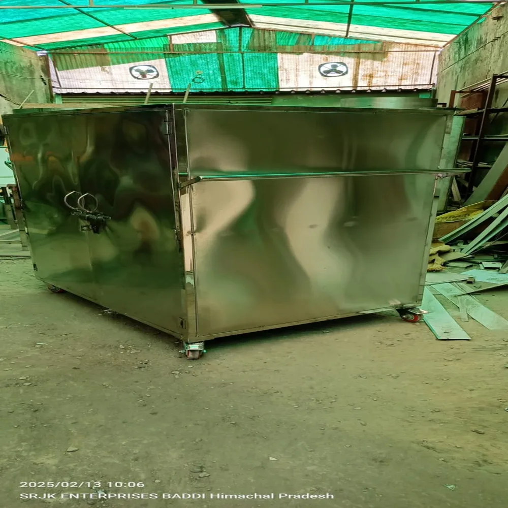Stainless Steel Cage Trolley