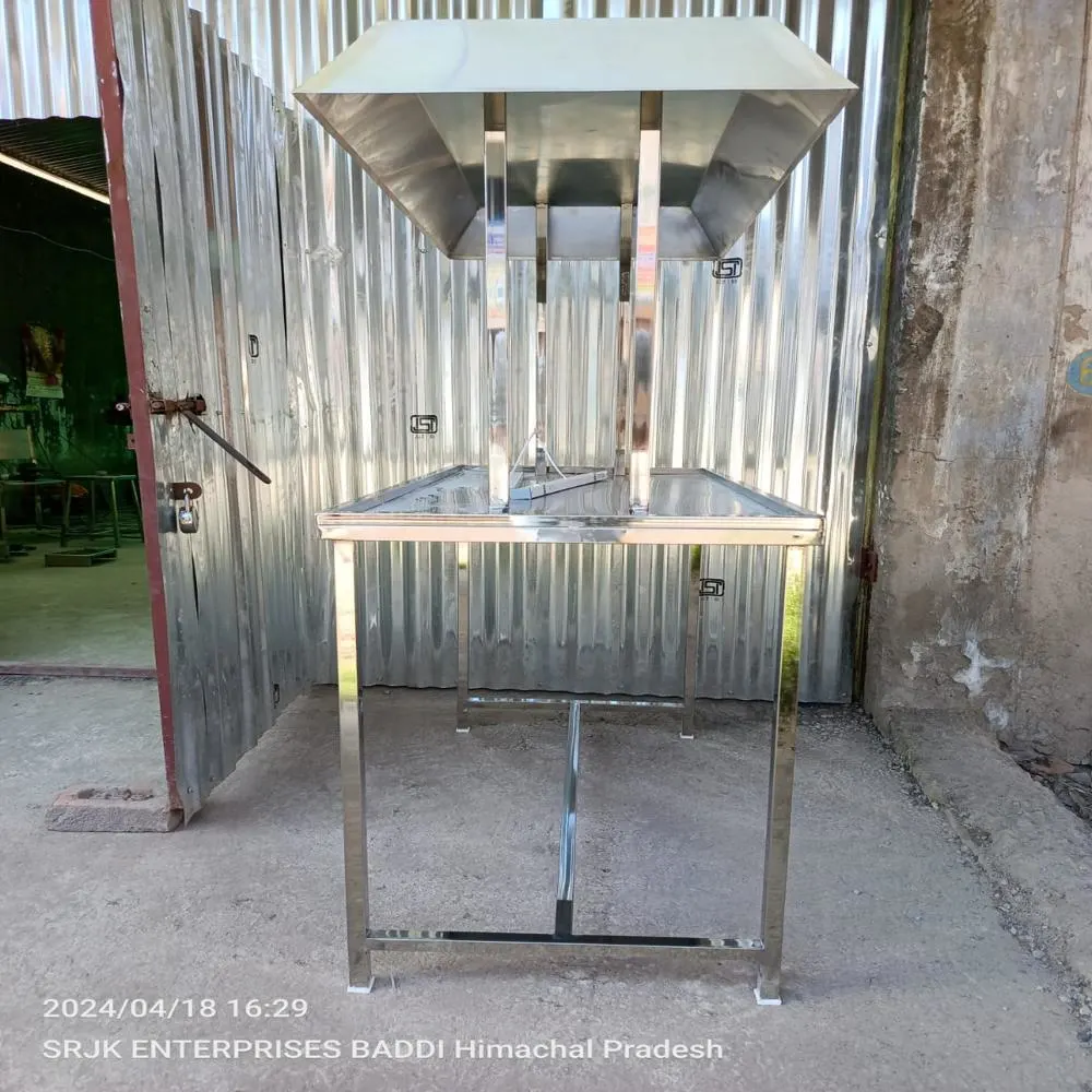 Stainless Steel Visual Inspection Table – Durable & Hygienic Design
